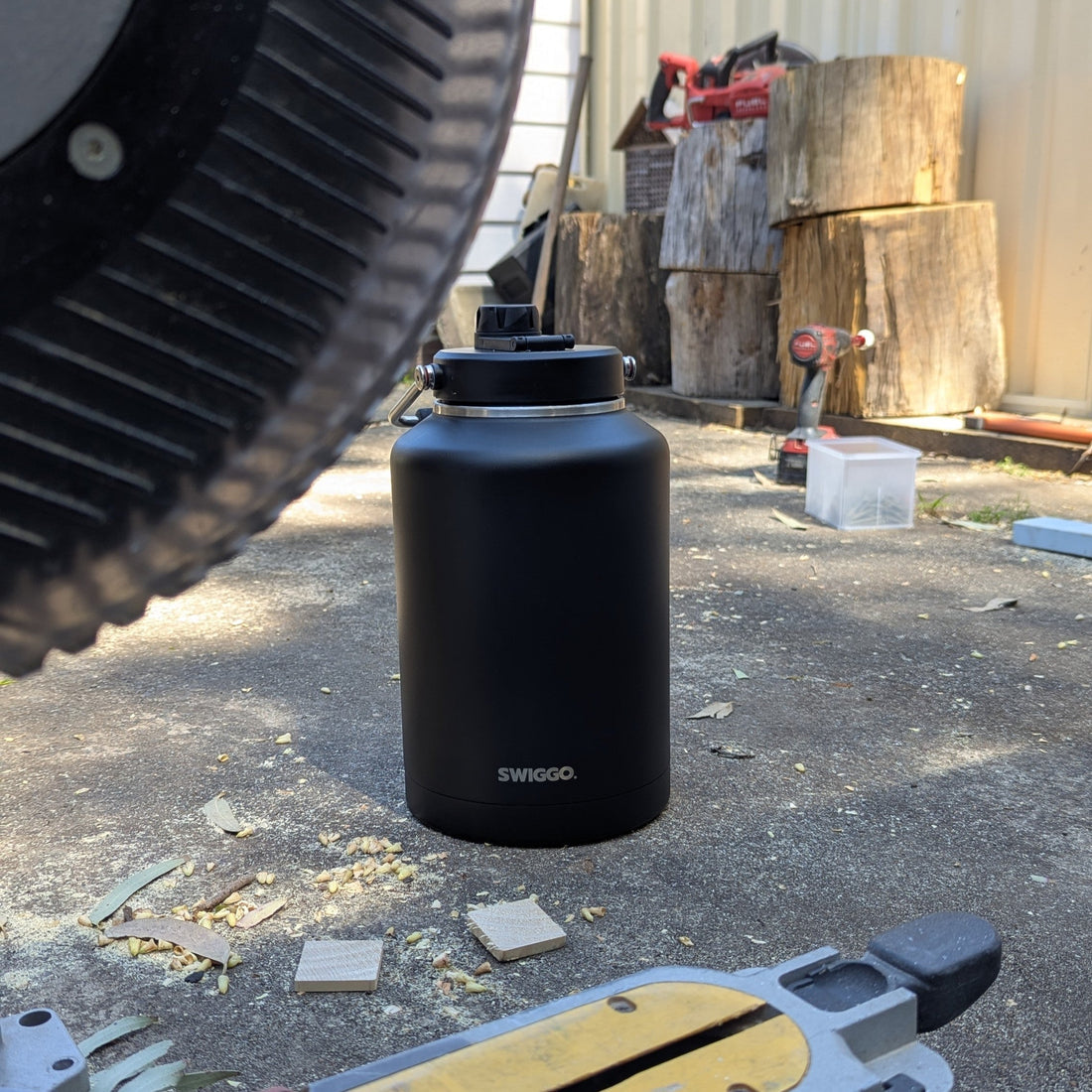 The Best Part About Taking a Big Water Jug? It's Not the Water.
